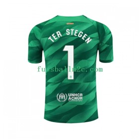 Fußballtrikots FC Barcelona Ter Stegen 1 Torwart Heim Trikotsatz 2023-2024